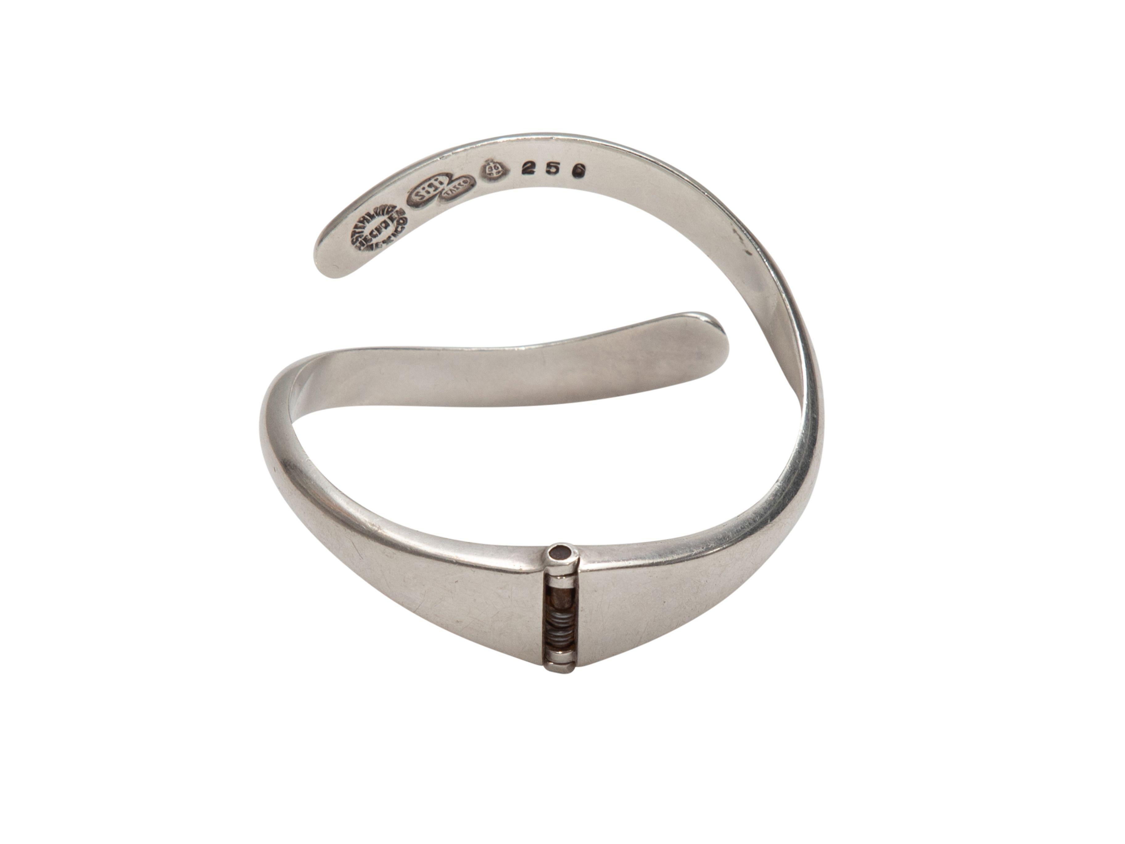 Women's or Men's Sigi Pineda Sterling Silver Bypass Cuff Bracelet