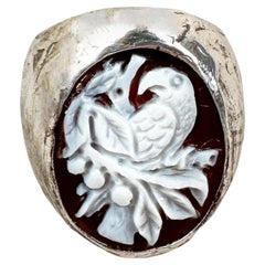 Anillo Sigillo Ovale de Bronce de Lo Studiolo Genève