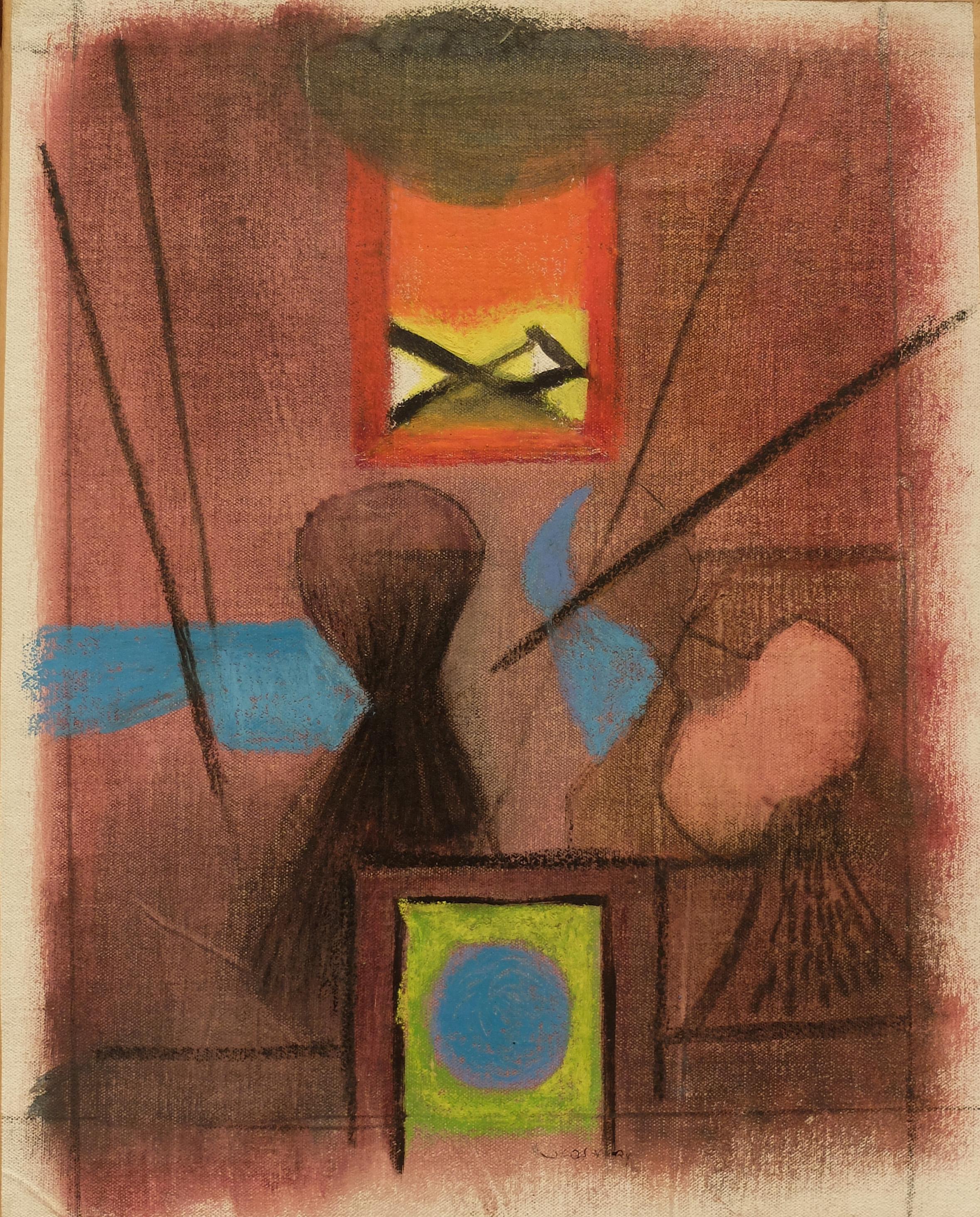 Senza titolo - Painting di Sigismond Kolos-Vari