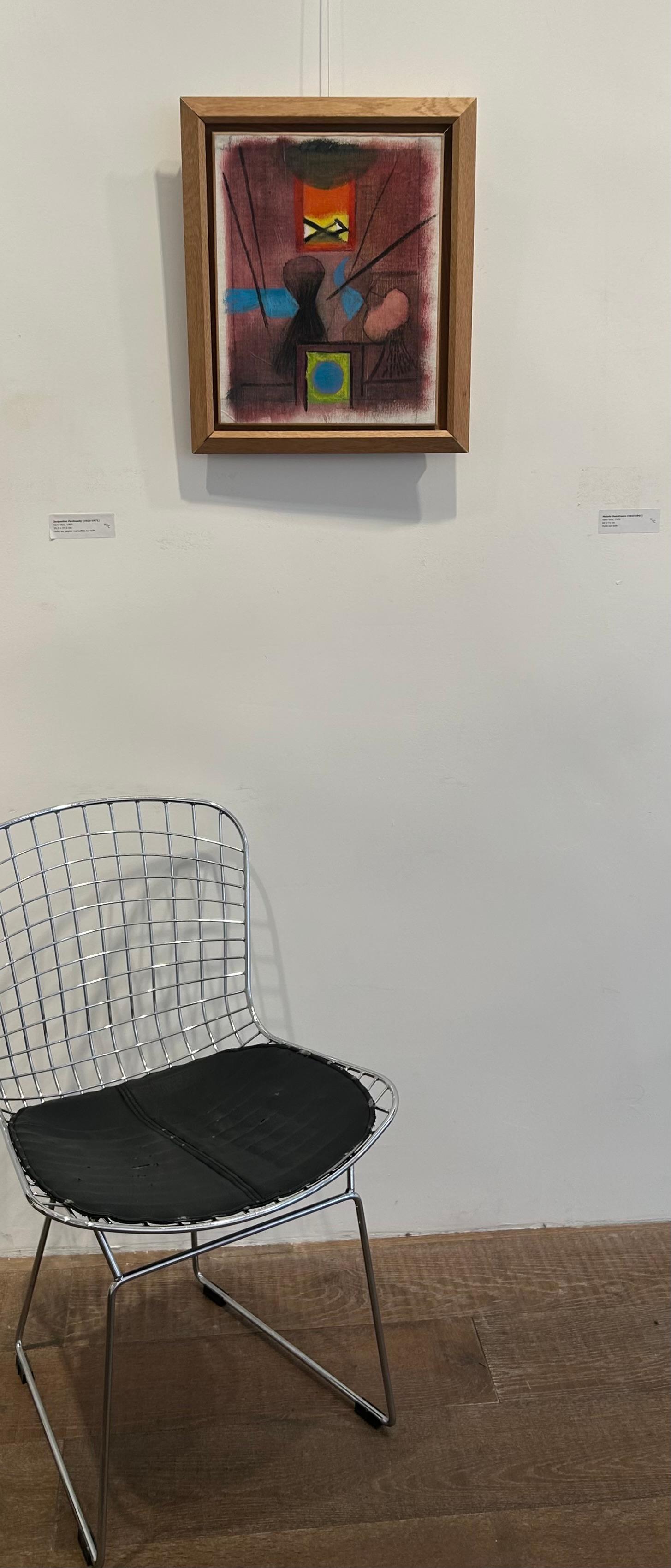 Senza titolo - Painting Astratto di Sigismond Kolos-Vari