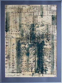 Houses. 2001. Oil on canvas,  80x57 cm.