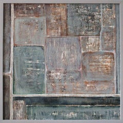 The autumn fields. 2005. Oil on canvas,  100x100 cm