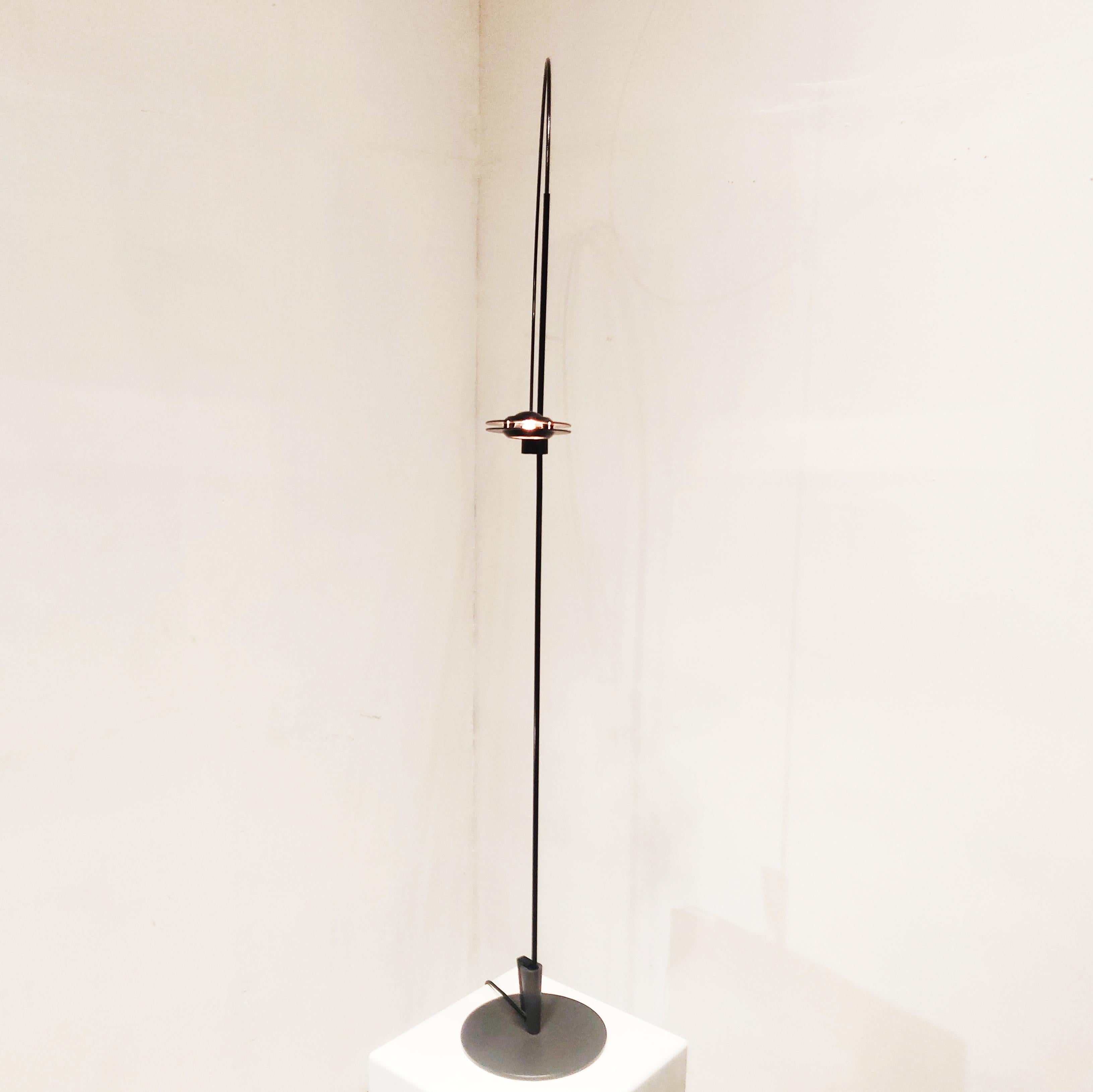 Minimalist Sigla 2 Floor Lamp by René Kemna for Sirrah, Italy, 1980s For Sale