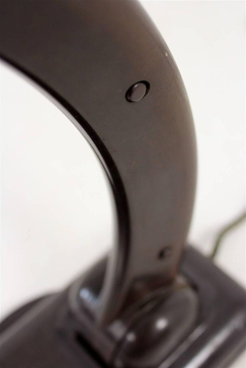 German Sigma Bakelite Table Lamp by Christian Dell for Heinrich Römmler, 1930s