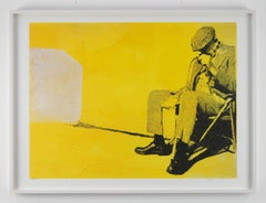 "I got the blues", original color print, signed and numbered by Polke (7/40)