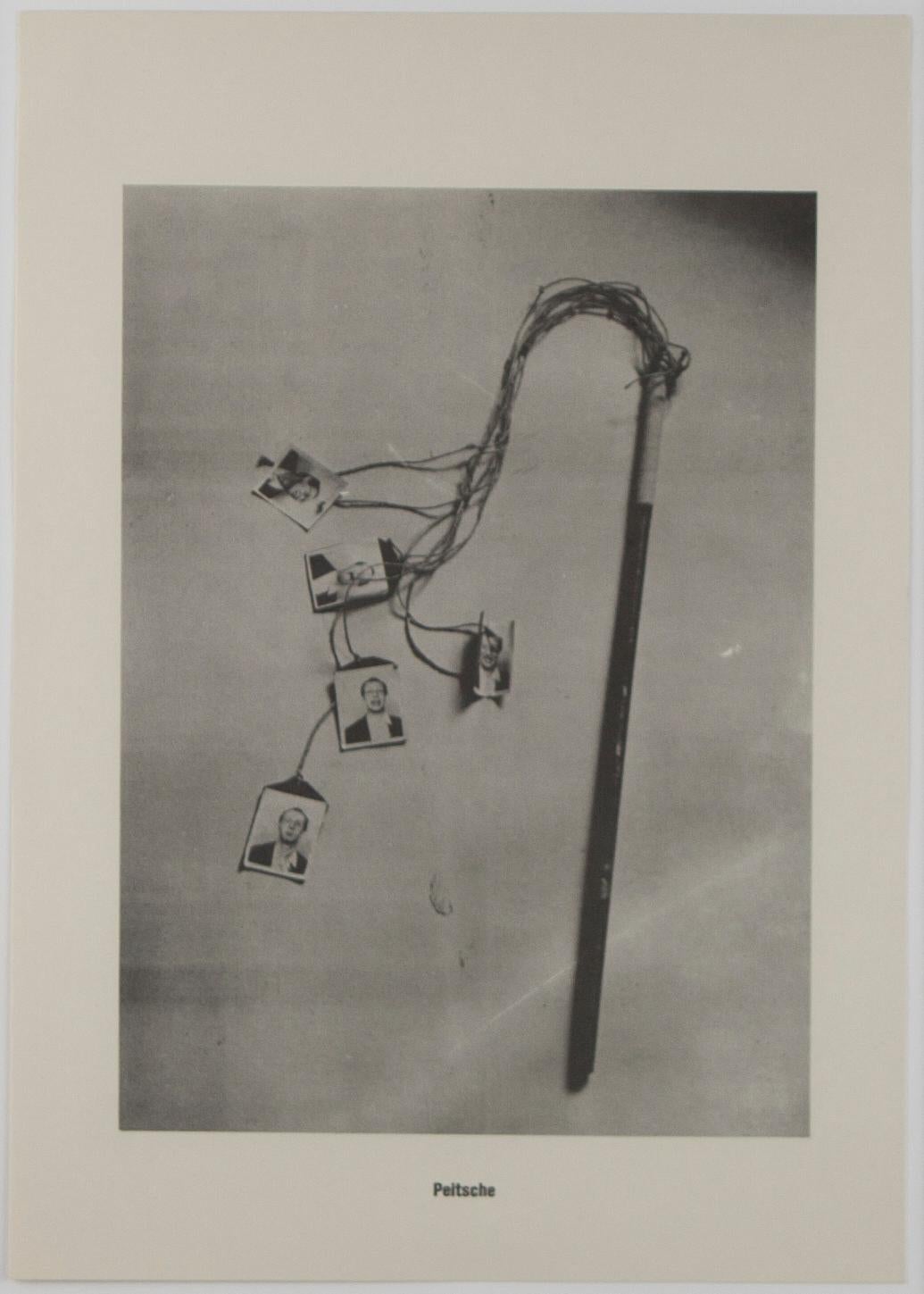 "Whip", unframed black and white print, Berlin 1960s - Photograph by Sigmar Polke