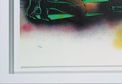 "Sansone e Dalila", serigrafia di Sigmar Polke dalla cartella "Kinderstern".