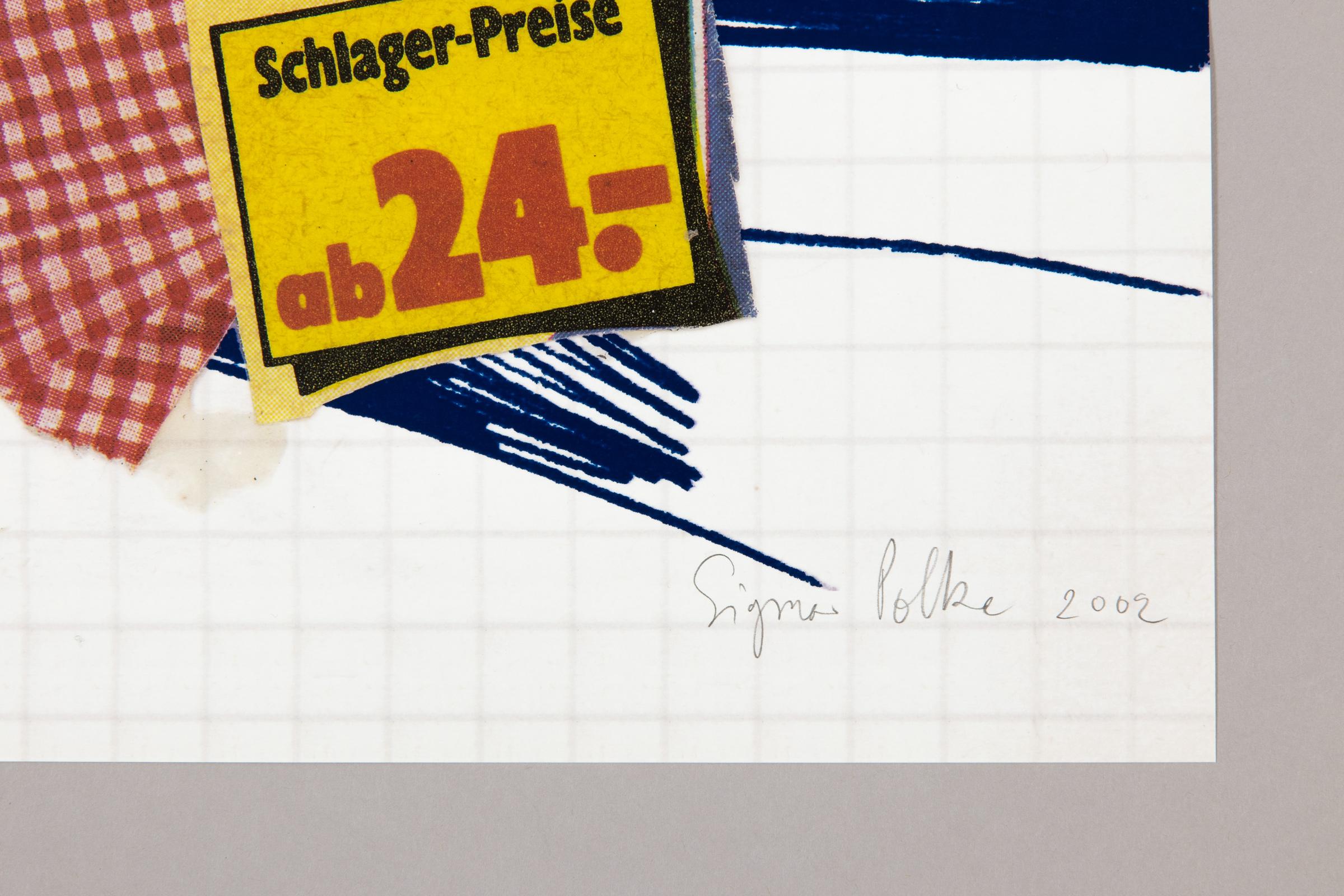 Sigmar Polke, Bargeld Lacht: Arte Pop, Realismo Capitalista, Impresión firmada en venta 3