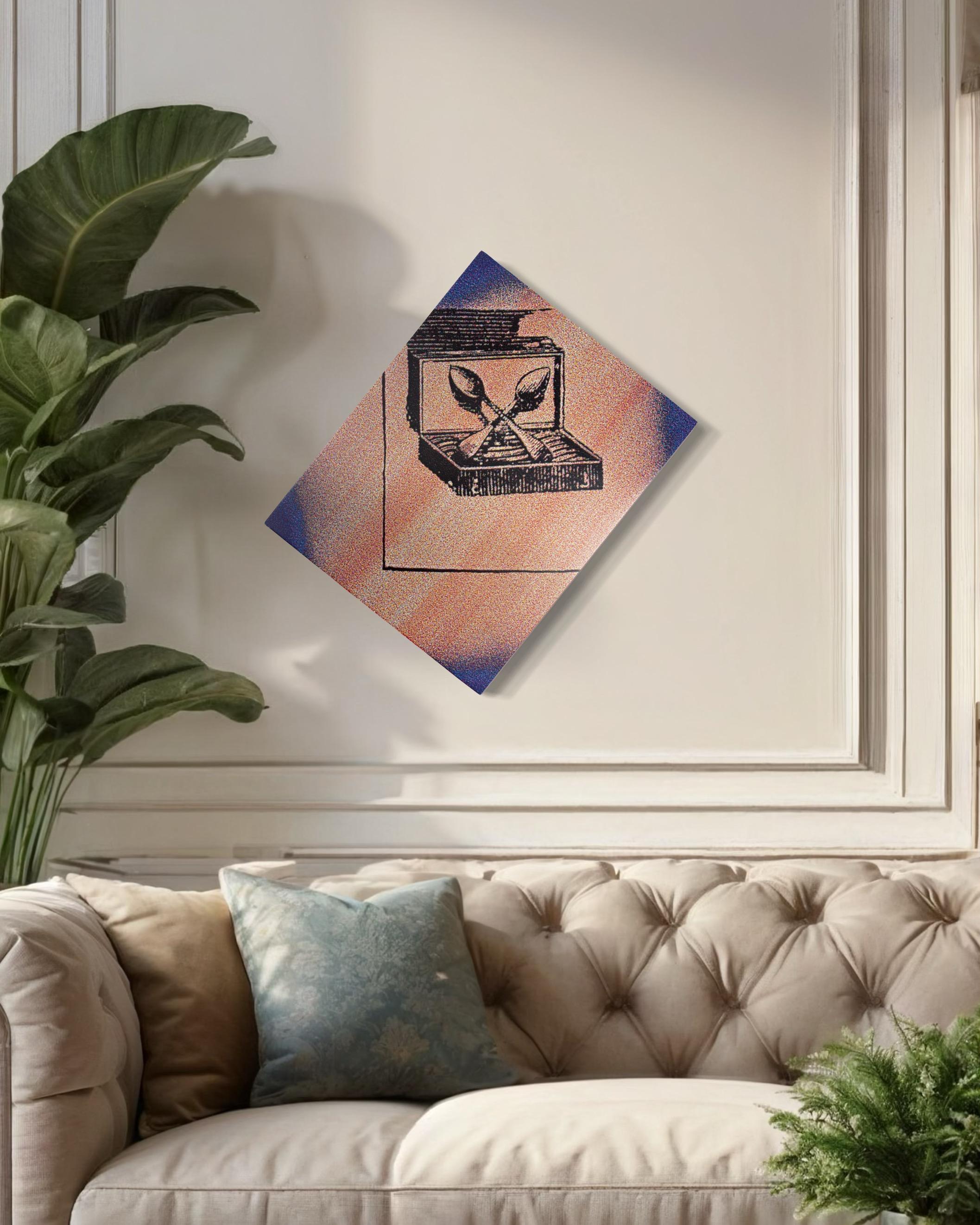 Sigmar Polke: Dr Pabscht het z'Schpiez s'Schpäckbschteck z'schpät bschteut im Angebot 3