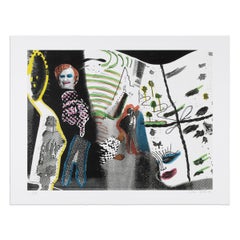 Sigmar Polke, S. schmeckt Pfirsich von H. - 1996, Lithograph, Signed Print