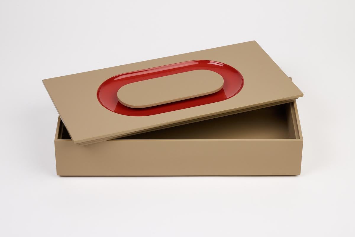Leather SIGN Box Set, Kerylos & Mastic by Reda Amalou For Sale