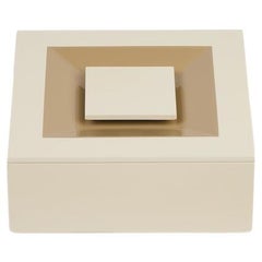 SIGN Box Square, White Sand & Mastic by Reda Amalou