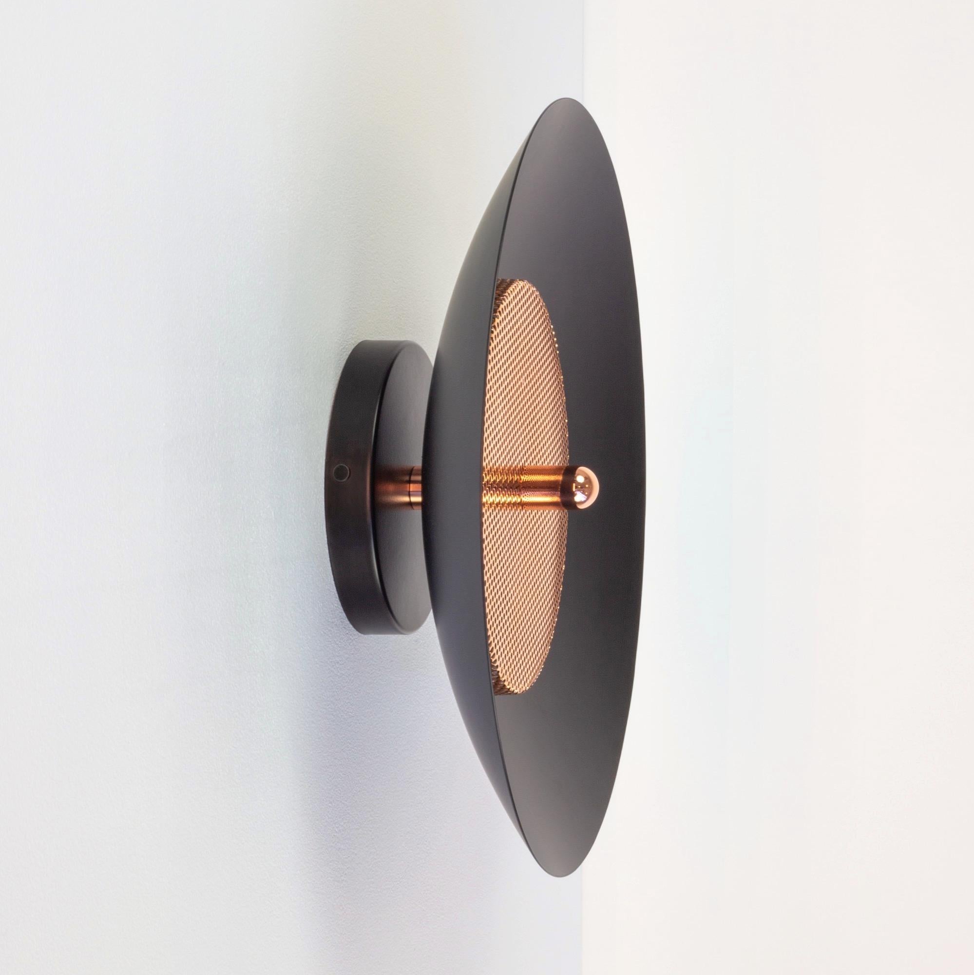 Moderne Signal Flush Mountains from Souda, Black and Copper Made to Order (en anglais) en vente