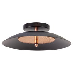 Signal Flush Mount from Souda, Black and Copper Made to Order