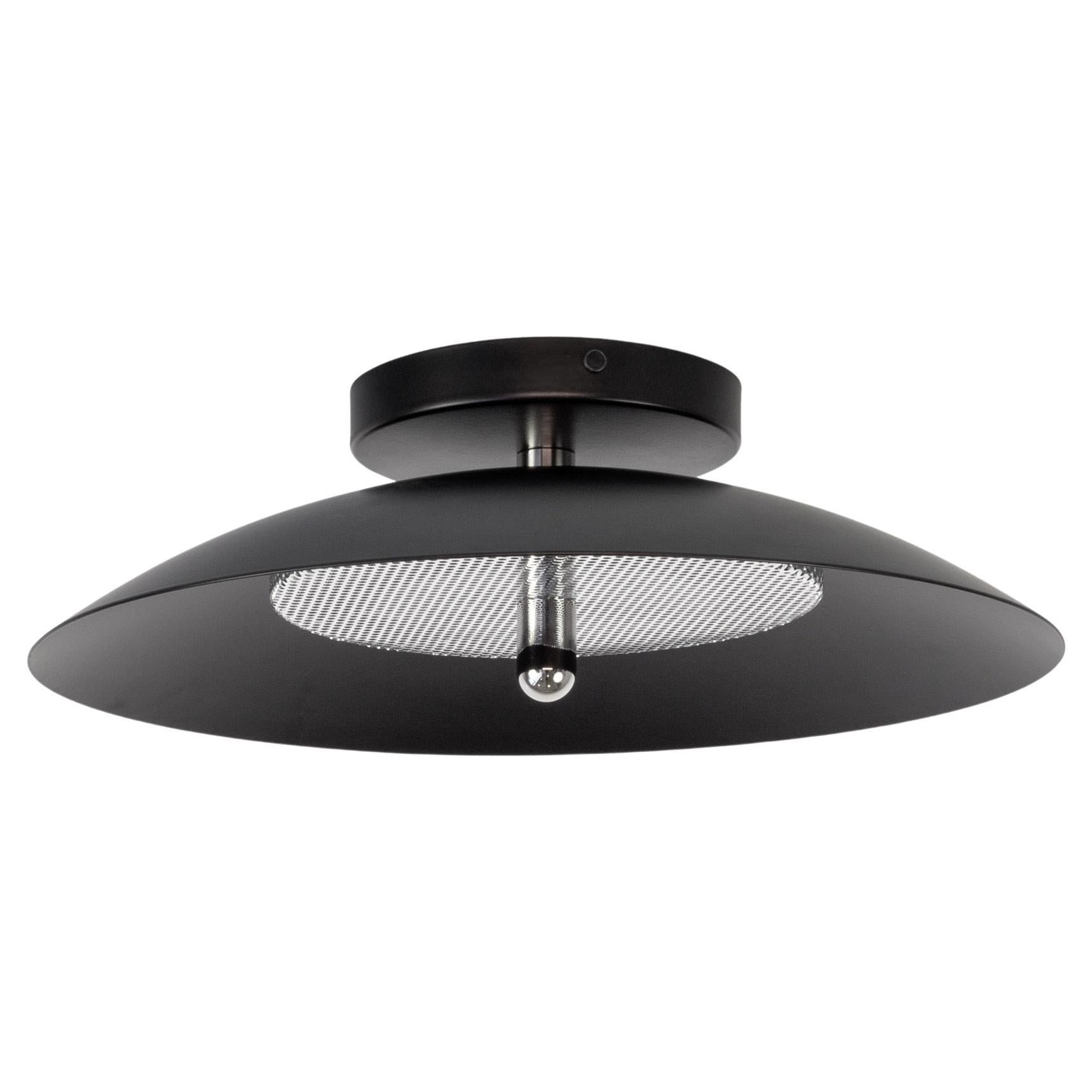 Signal Flush Mount from Souda, Black and Nickel, in Stock For Sale