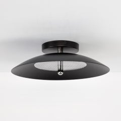 Signal Flush Mount from Souda, Black and Nickel, Made to Order