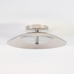 Signal Flush Mount from Souda, Nickel, Made to Order