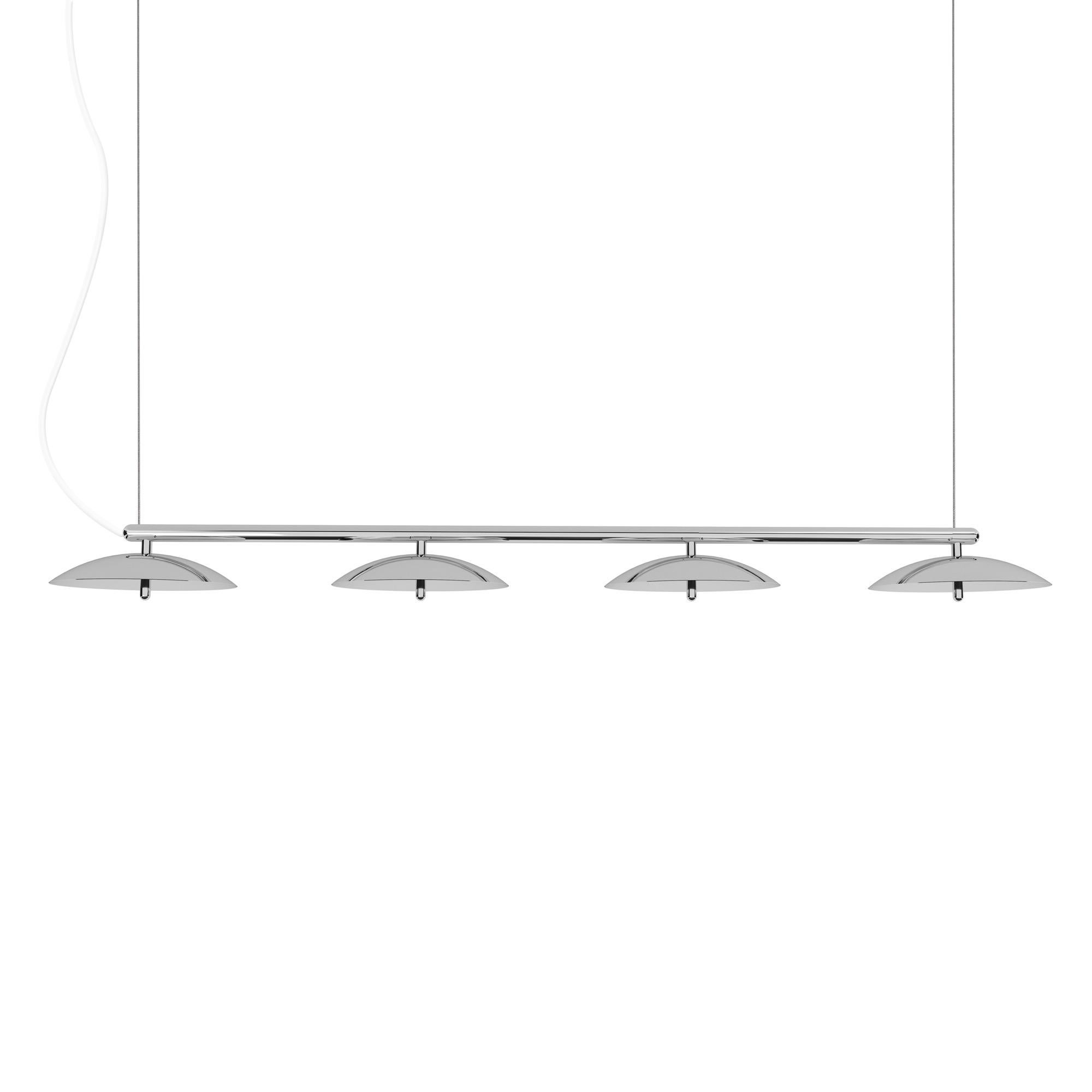 Signal Linear Pendant, by Souda, Long, Brass, Made to Order For Sale 4