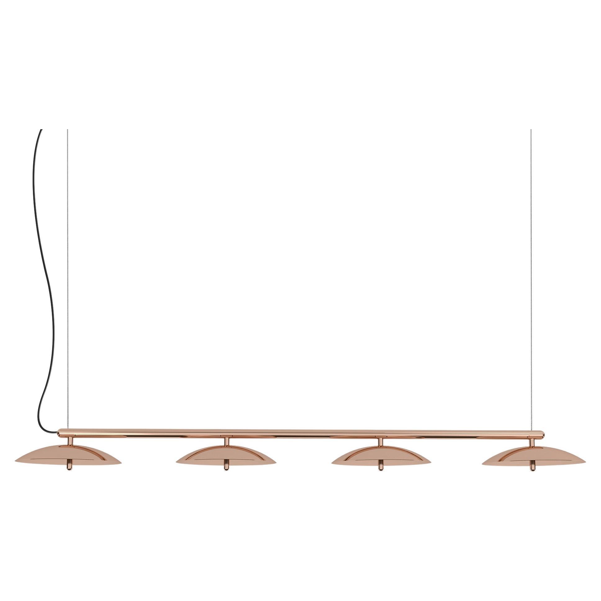 Signal Linear Pendant, by Souda, Long, Copper, Made to Order For Sale