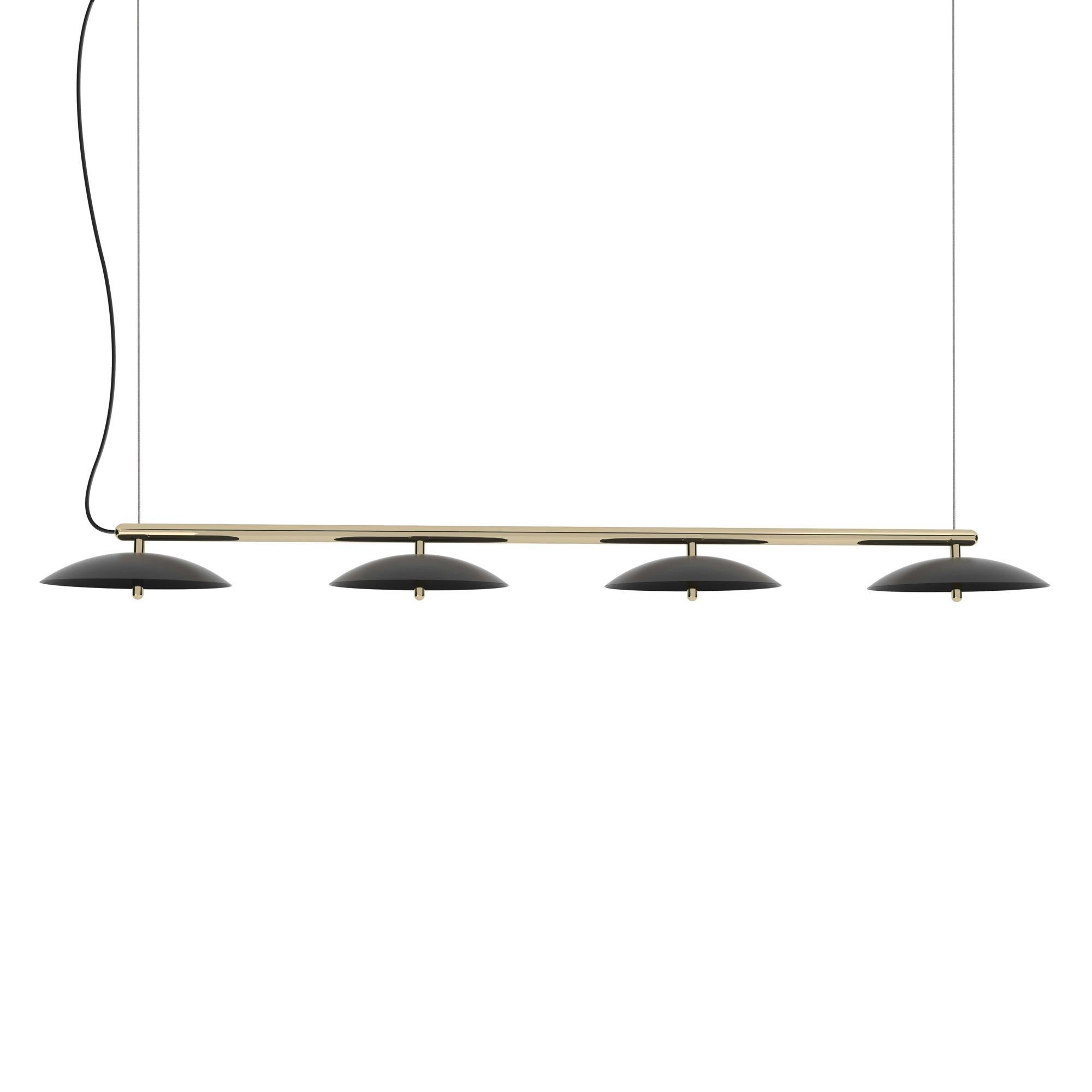 Colgante Lineal Signal, de Souda, Largo, Blanco y Cobre, Por Encargo Metal en venta