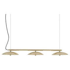 Signal Linear Pendant, by Souda, Medium, Brass, Made to Order
