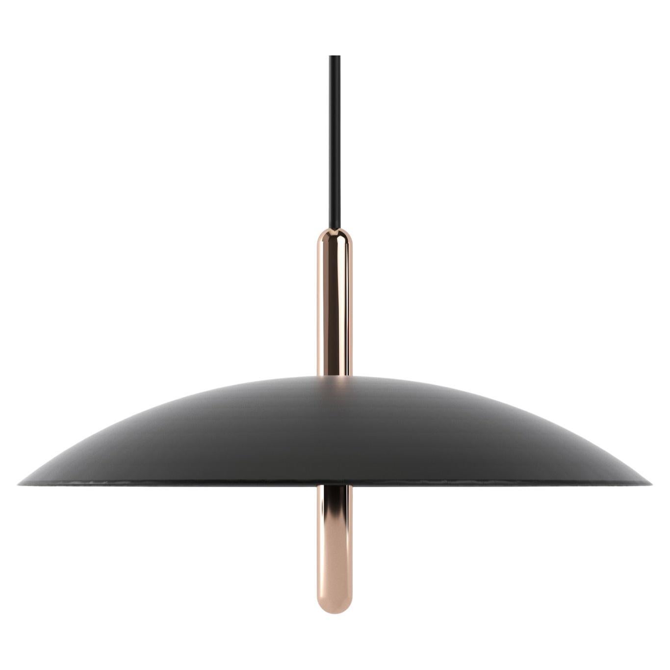 Signal Pendant Light from Souda, Black & Copper, In Stock