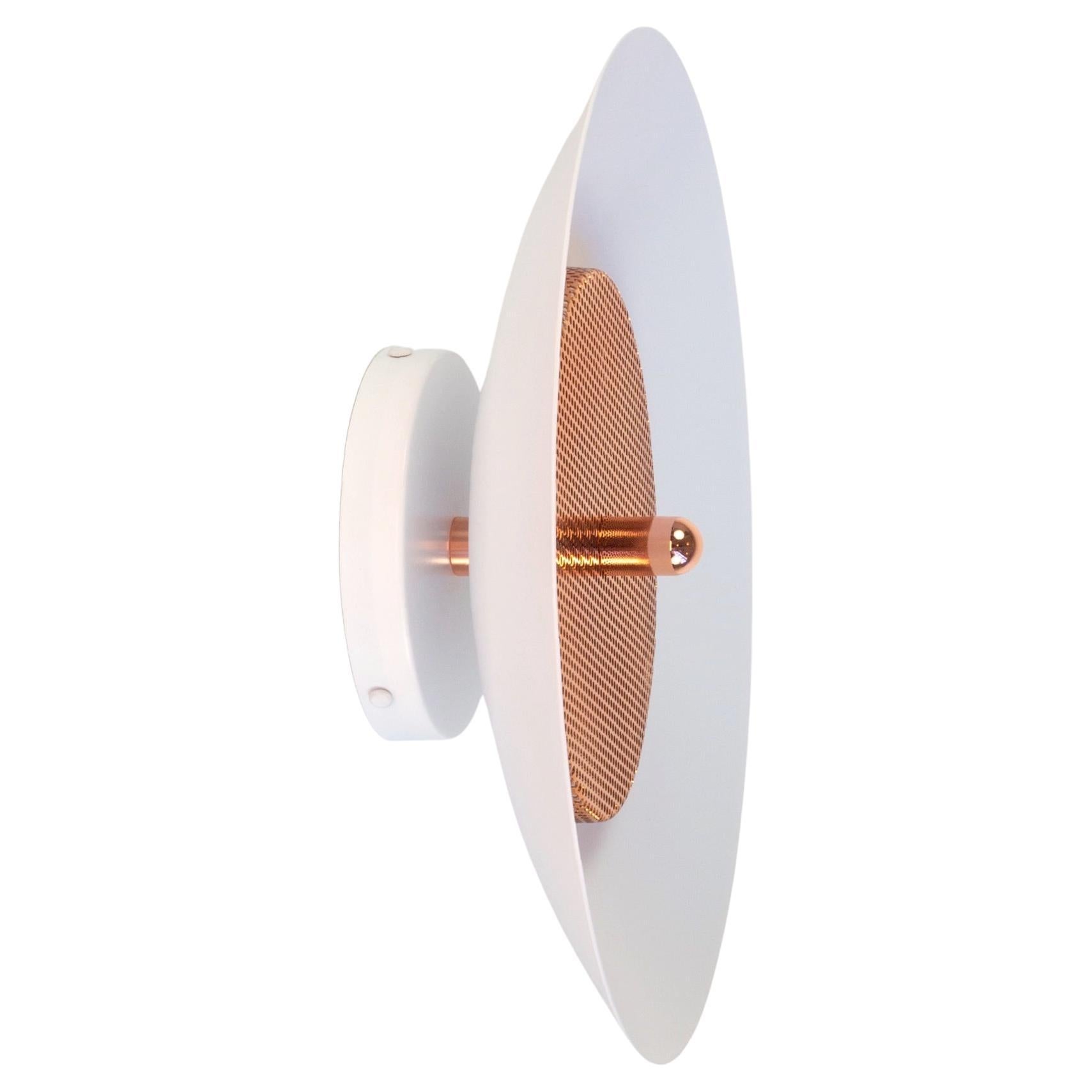 Machine-Made Signal Sconce, Black and Copper, from Souda, In Stock For Sale