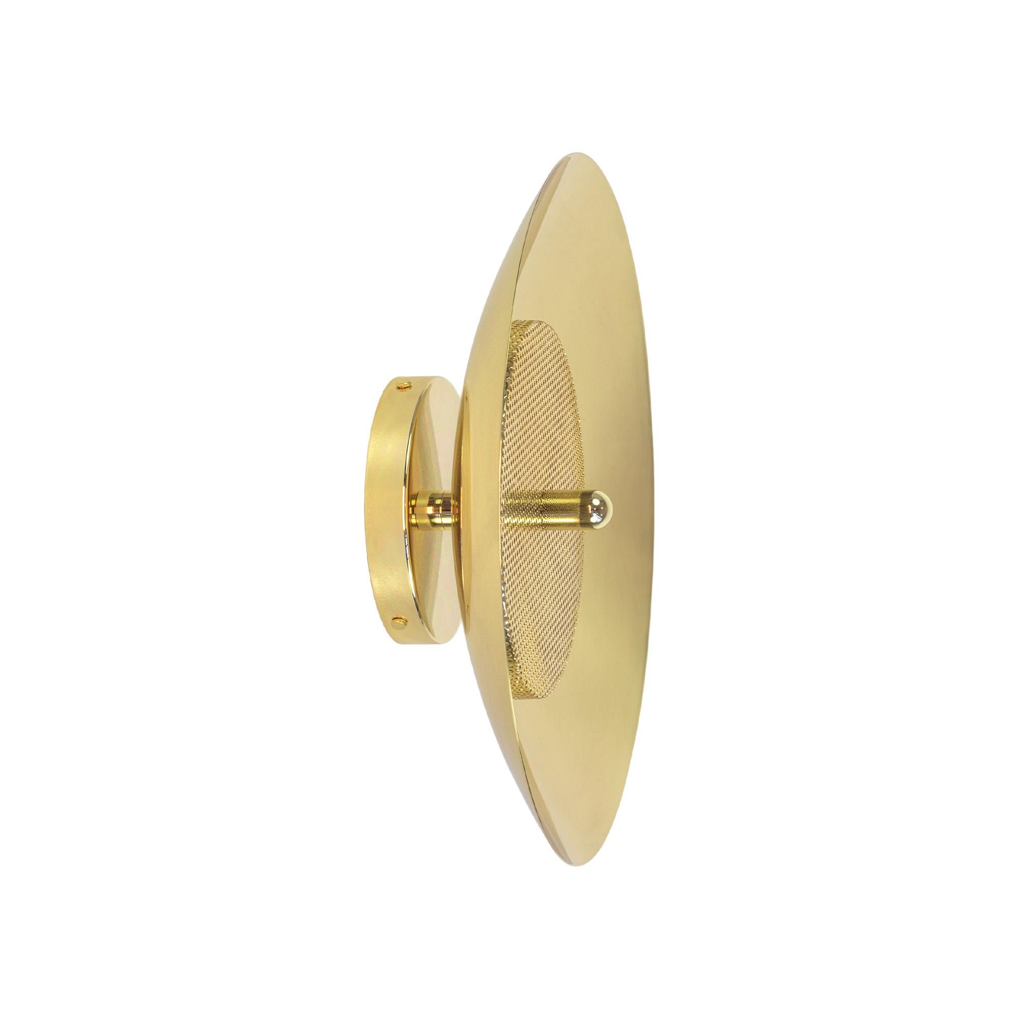 Metallo Sconce di Signal di Souda, Nero e ottone, In magazzino in vendita