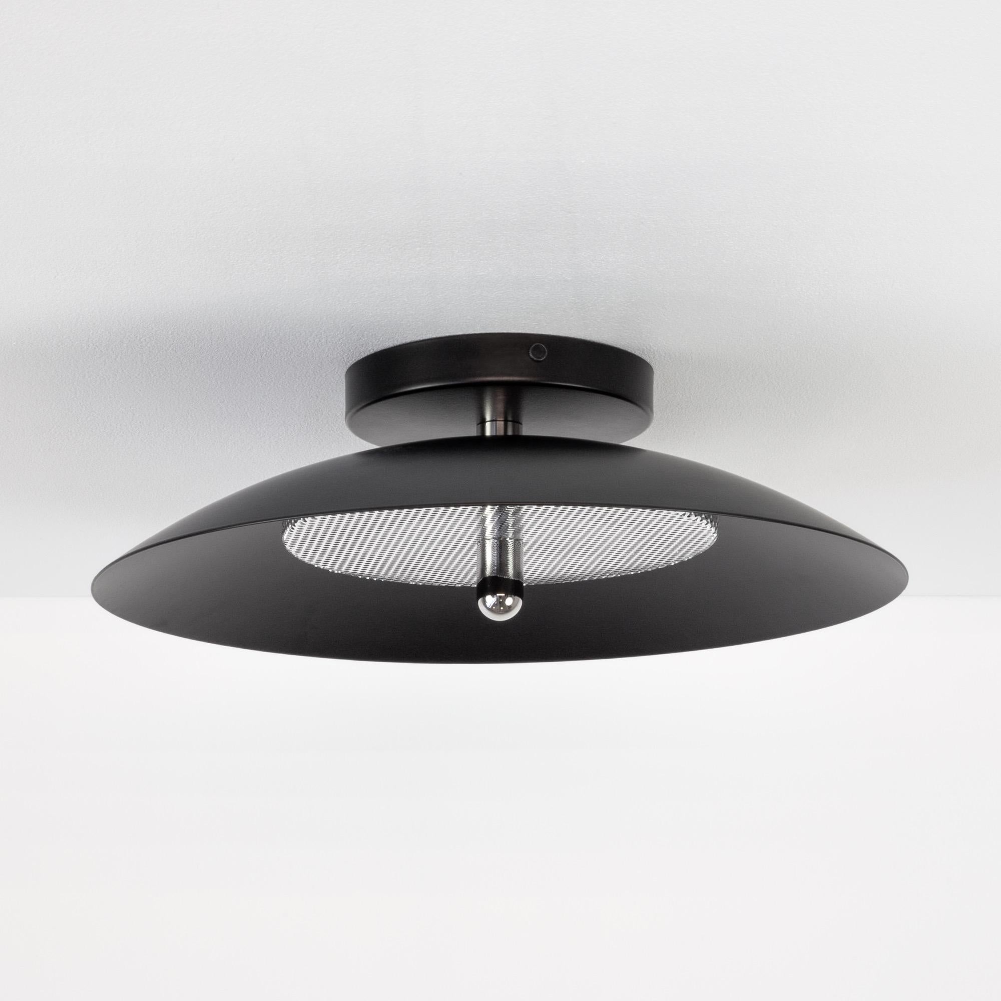 Moderno Sconce di Signal di Souda, Nero e Nichel, In magazzino in vendita