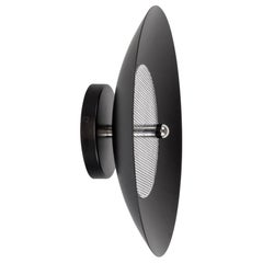 Signal Sconce from Souda, Negro y Níquel, En Stock