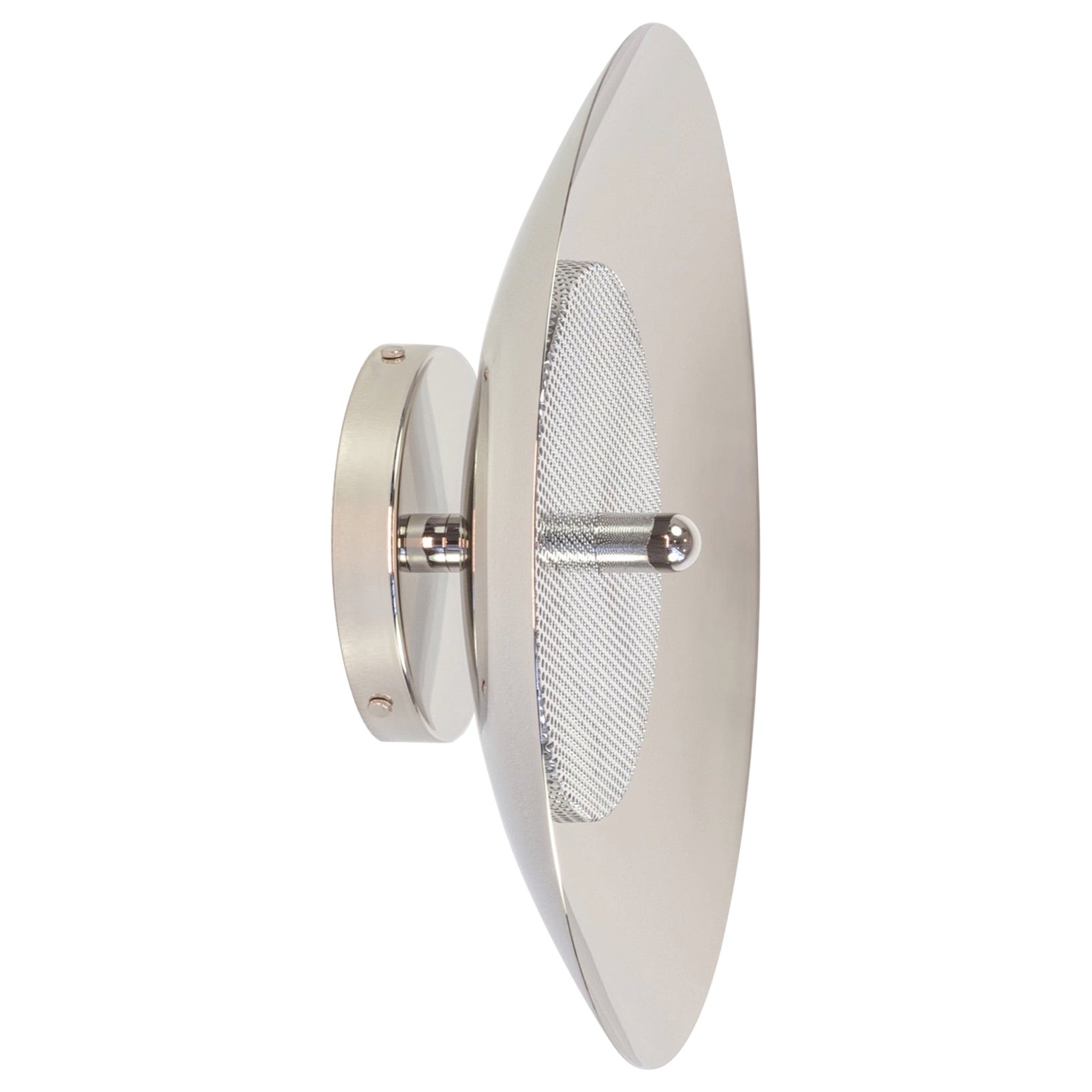 Signal Sconce from Souda, Nickel, Made to Order