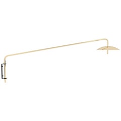 Signal Swing Arm Sconce in Brass, Long, from Souda, In Stock