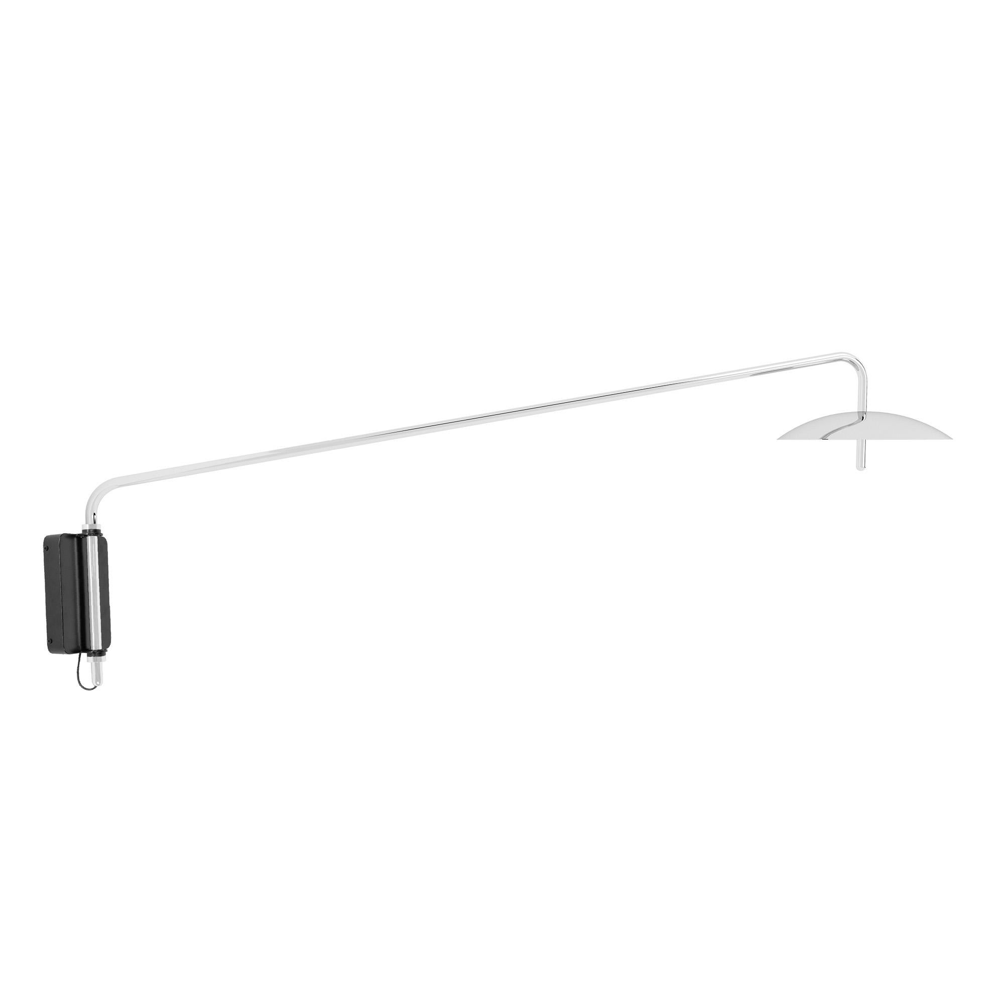 Signal Swing Arm-Leuchte aus Nickel, lang, von Souda, auf Bestellung gefertigt im Angebot 1