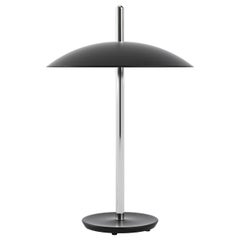 Signal-Tischlampe von Souda, Schwarz & Nickel, auf Bestellung gefertigt