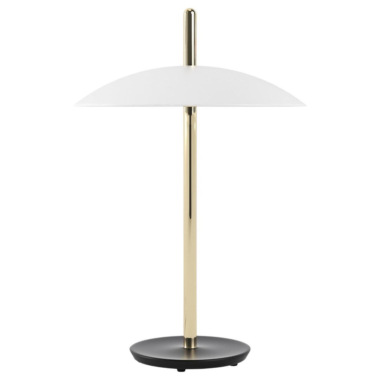 Signal Table Light from Souda, White x Brass, In Stock