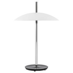 Signal Table Light from Souda, White x Nickel, Made to Order