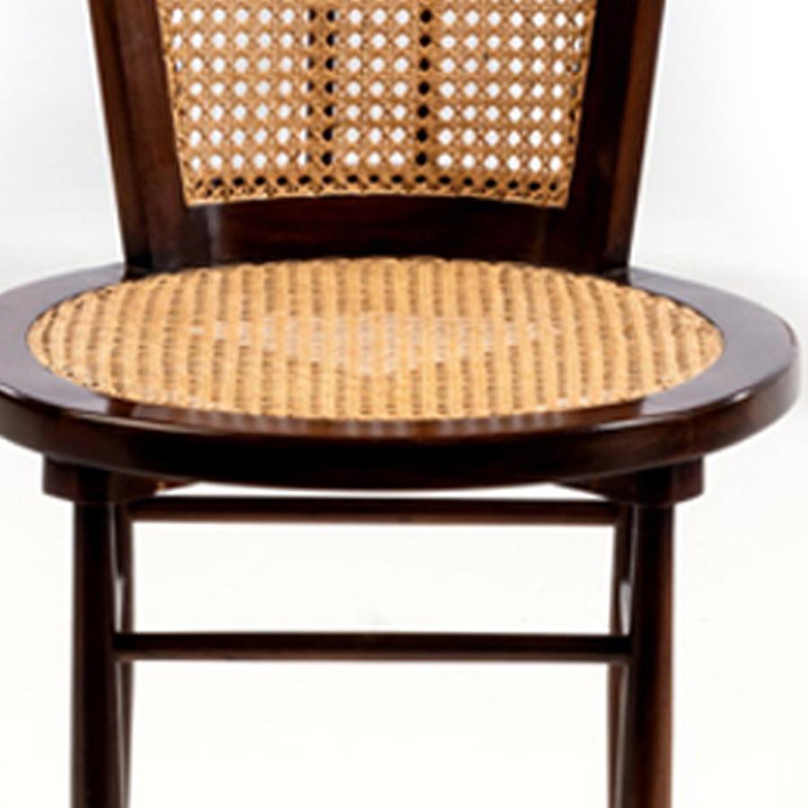 Woodwork Signature Dining Chairs Set by Joaquim Tenreiro “Cadeira Small