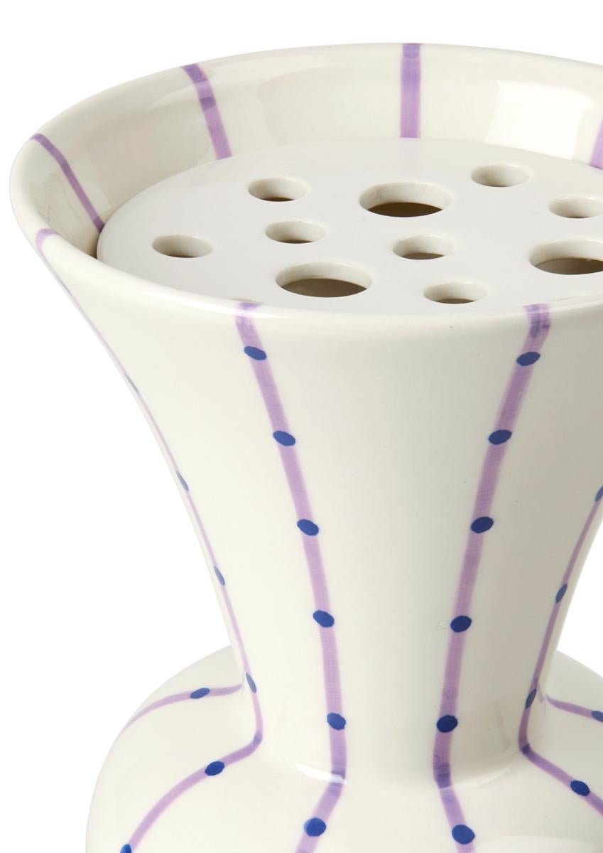 Signature Vase, Purple H: 5.9