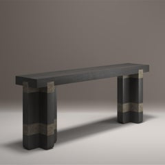 Signature Wood "Axis" Console Parisii Collection