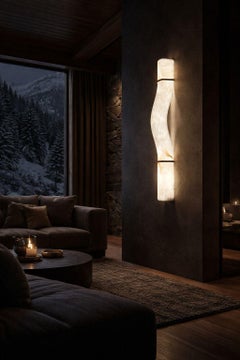 Signature WS Wall Lamp by United Alabaster