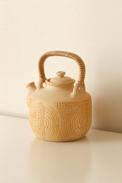 Théière en grès Signe Persson-Melin, Suède, années 1980