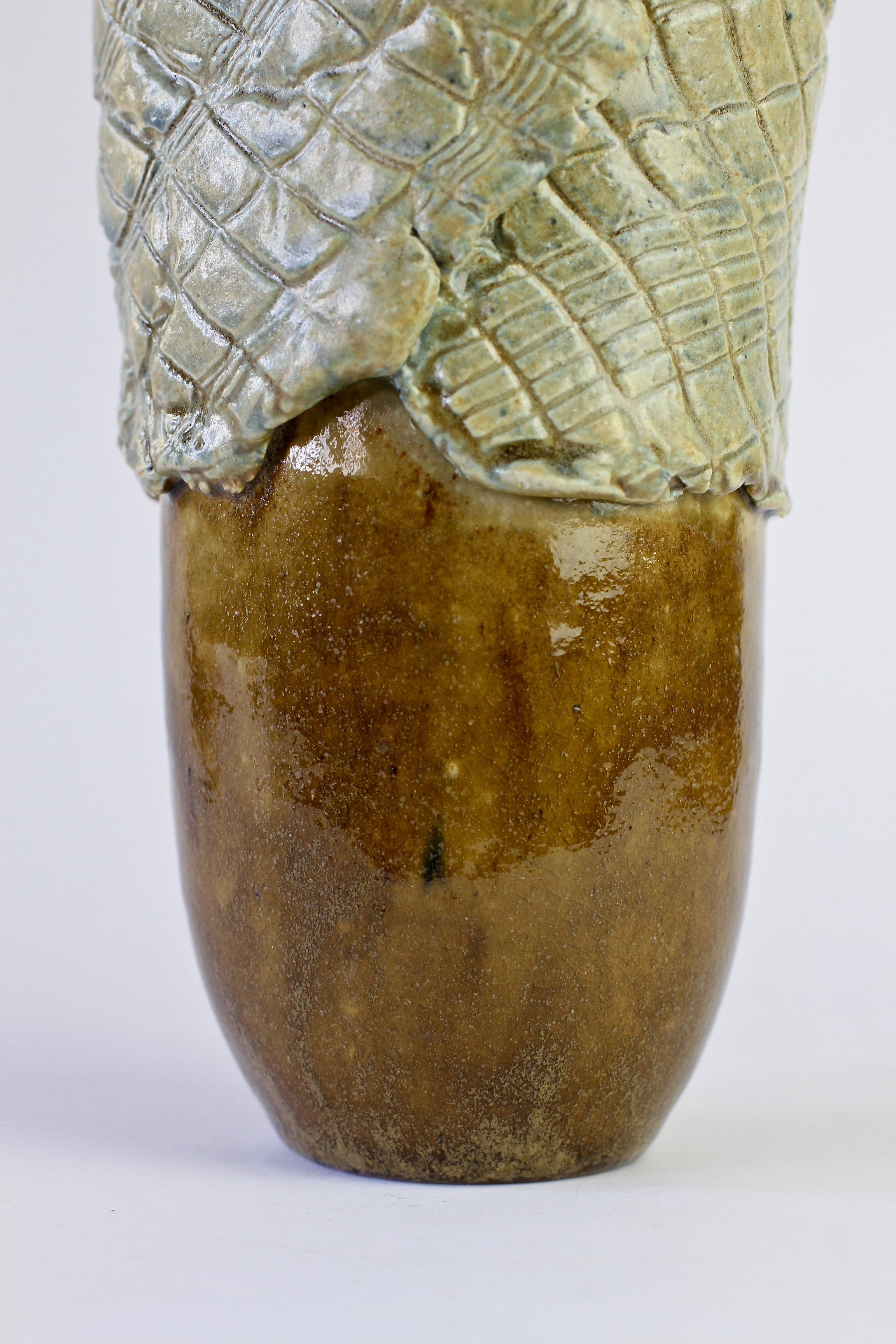 Vaso di ceramica organica dello Studio A di Signe Pistorious-Lehmann, circa anni '80 in vendita 11