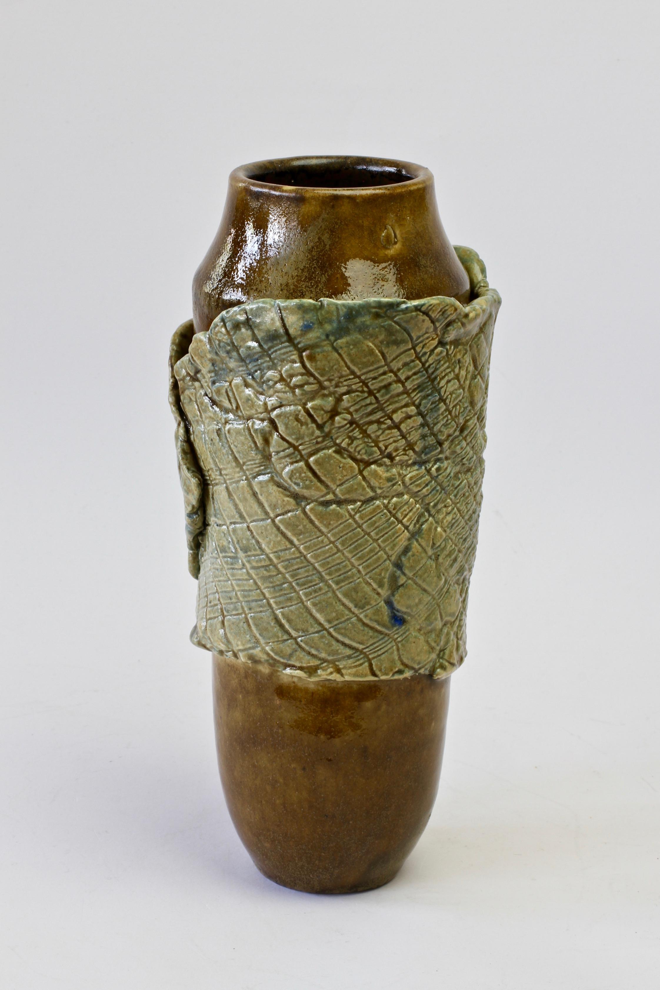 Organico moderno Vaso di ceramica organica dello Studio A di Signe Pistorious-Lehmann, circa anni '80 in vendita