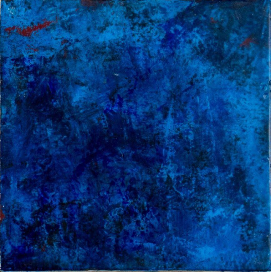 Signed 12 Part Encaustic on Canvas Series, 2005 For Sale 9