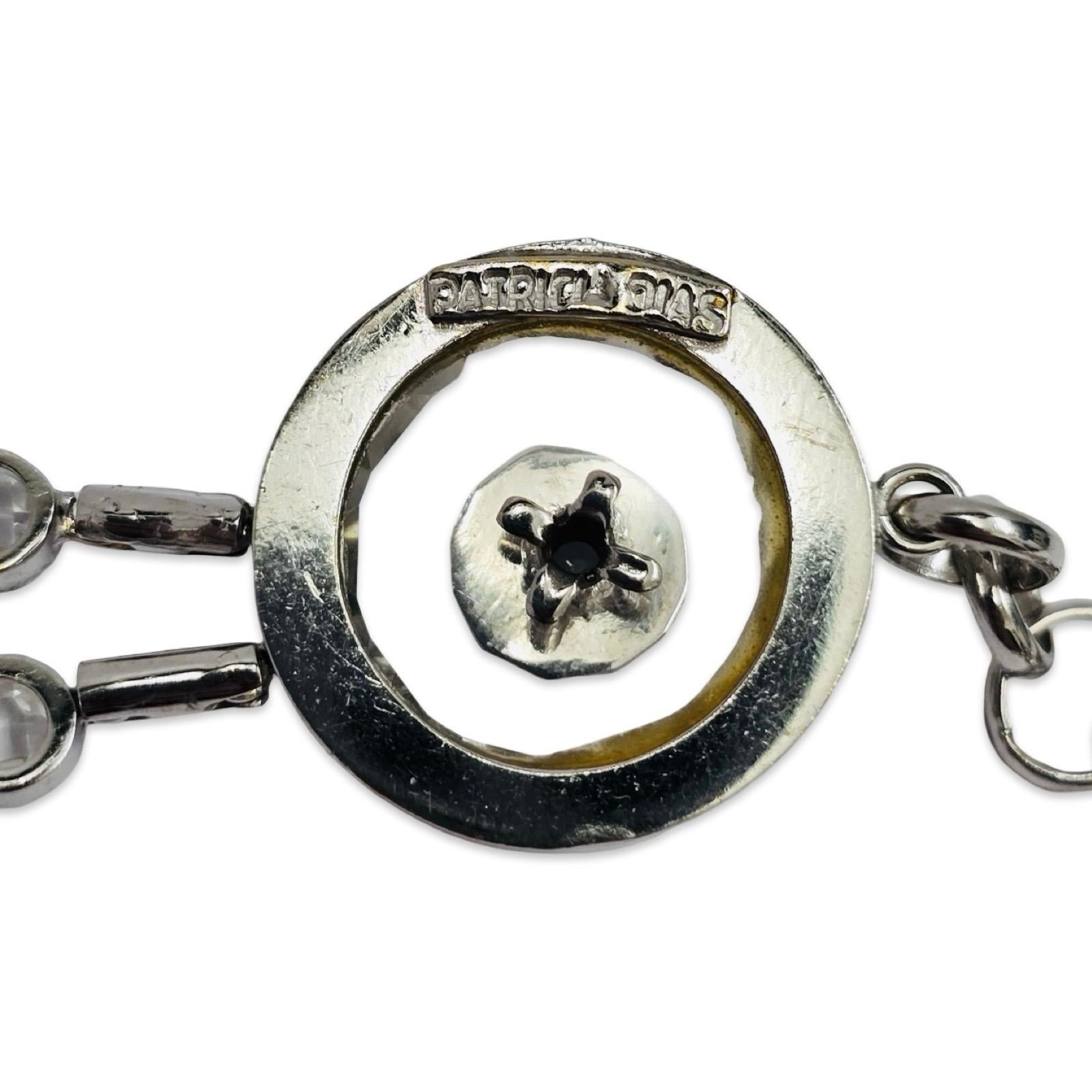 Collana a doppio filo con motivo a fiocco in quarzo e diamanti 18k firmati in vendita 8