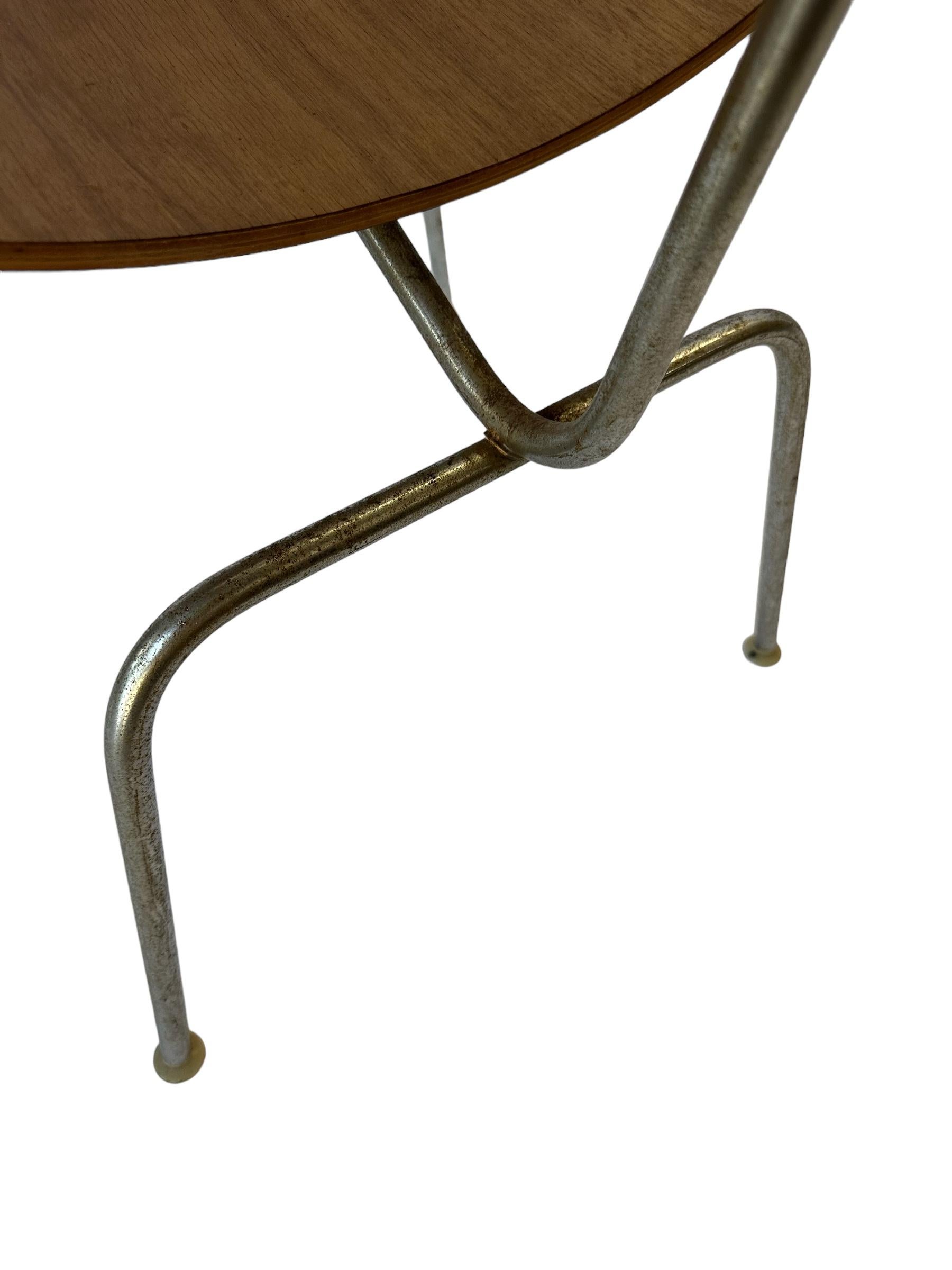 Signed 1950s Herman Miller Eames DCM Dining Chair in Ash For Sale 3