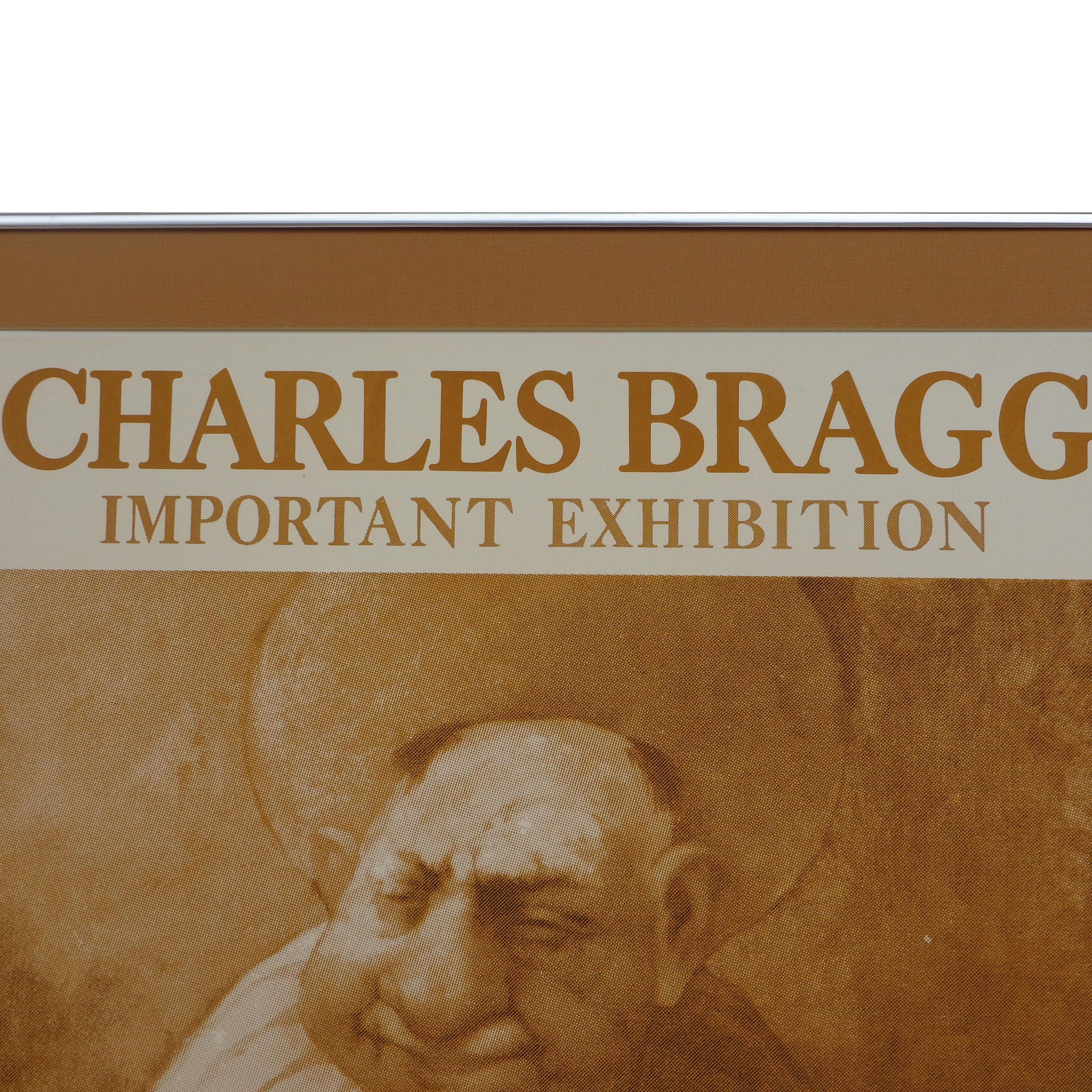 Fin du 20e siècle Affiche « Important Exhibition » signée Charles Bragg, Nouvelle-Orléans, 1974 en vente