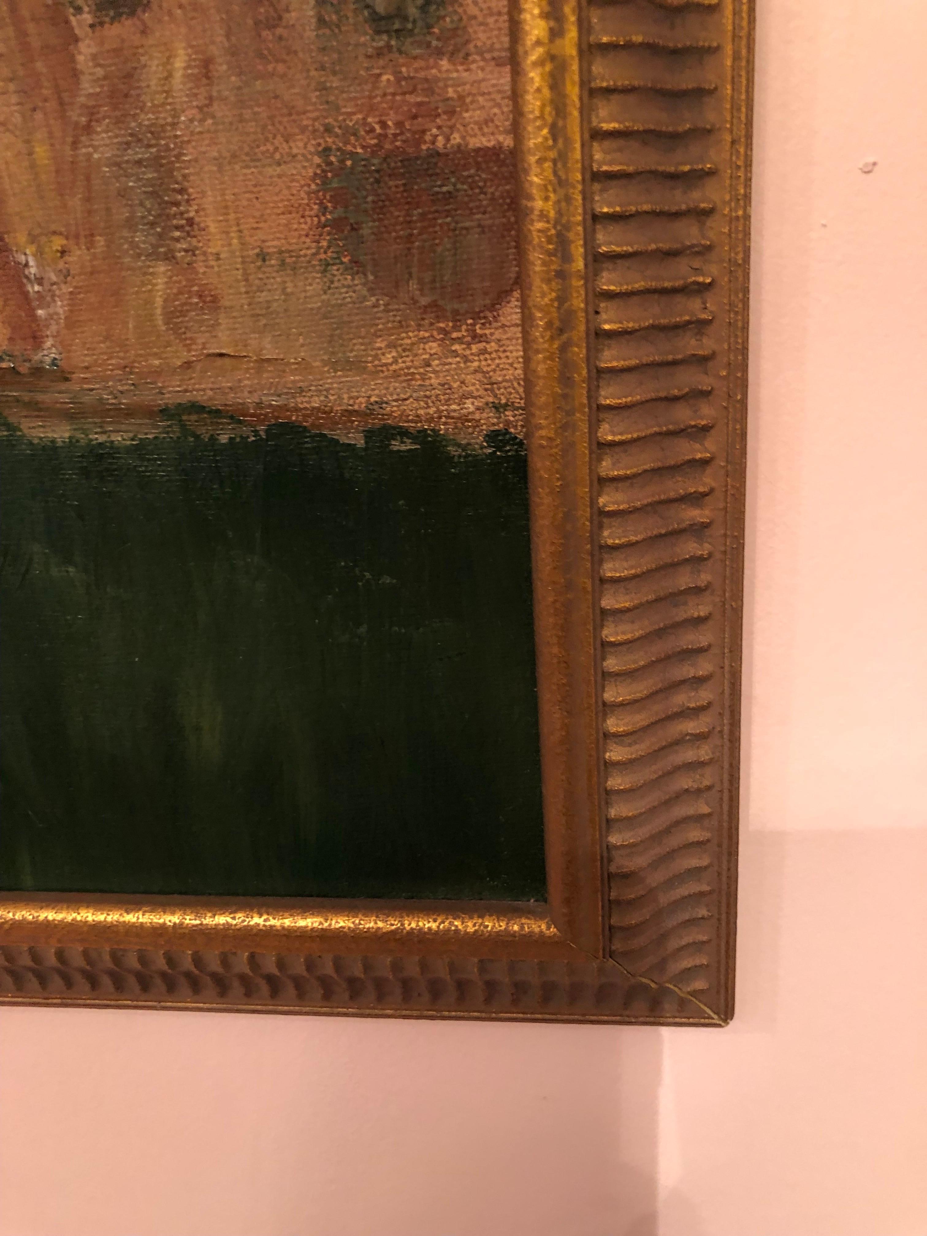 Peinture colorée à l'empâtement signée des années 1980 en vente 3