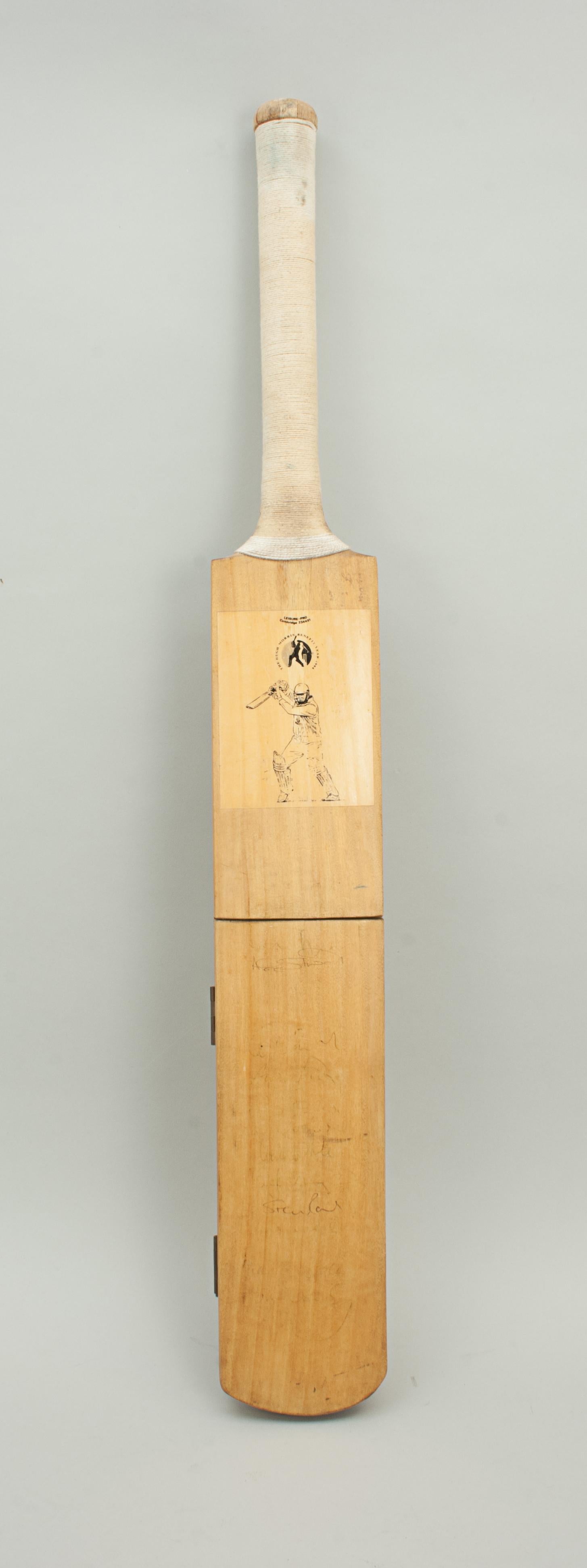 Sporting Art Signed 1994 Cricket Bat
