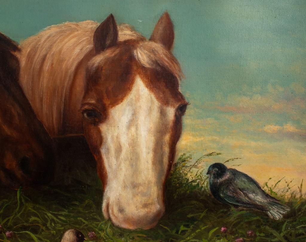 three horses painting